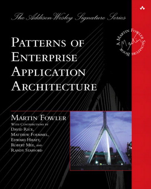 Patterns of Enterprise Application Architecture — Martin Fowler